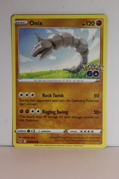 Onix (Onix) | 036/078 | Pokémon GO | Englisch | Common | Non-Holo | Pokémon